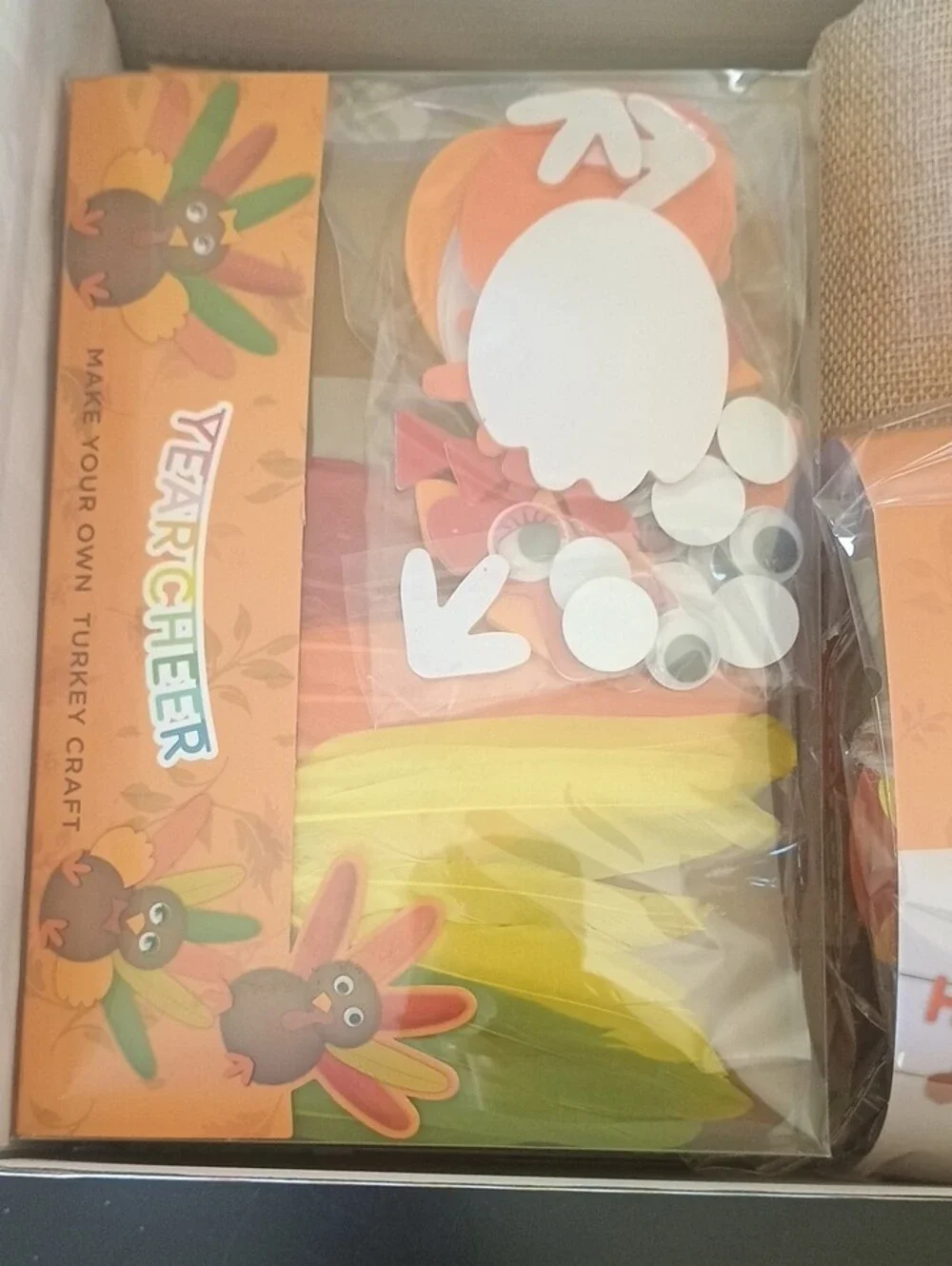 Kids Crafts And Activities Thanksgiving Banner & Party Decor Set